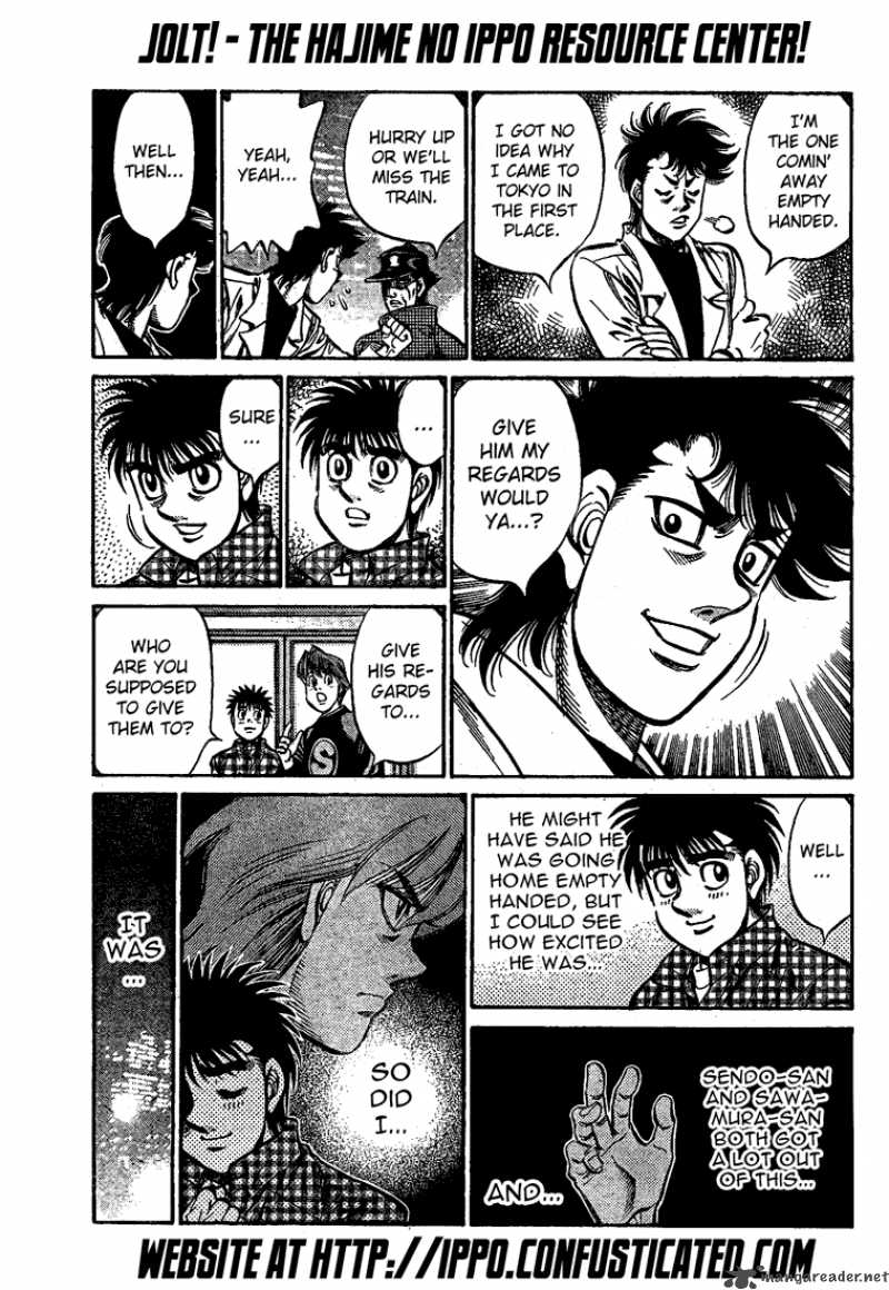 Hajime no Ippo - Chapter 849 Page 12