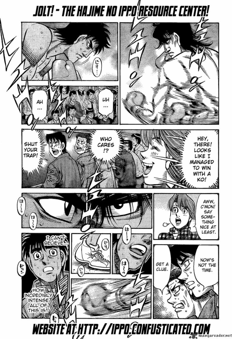 Hajime no Ippo - Chapter 853 Page 12