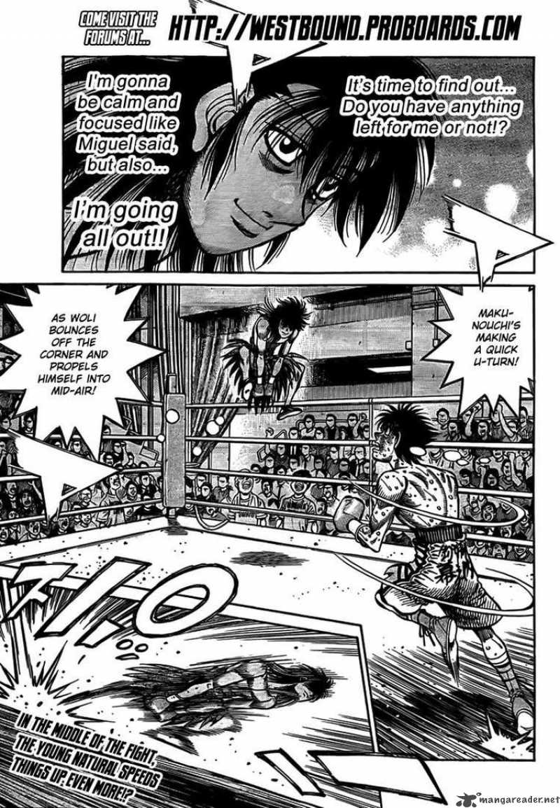 Hajime no Ippo - Chapter 883 Page 14