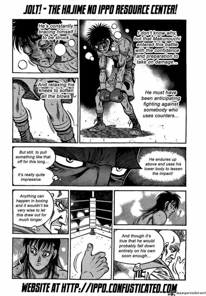 Hajime no Ippo - Chapter 886 Page 10