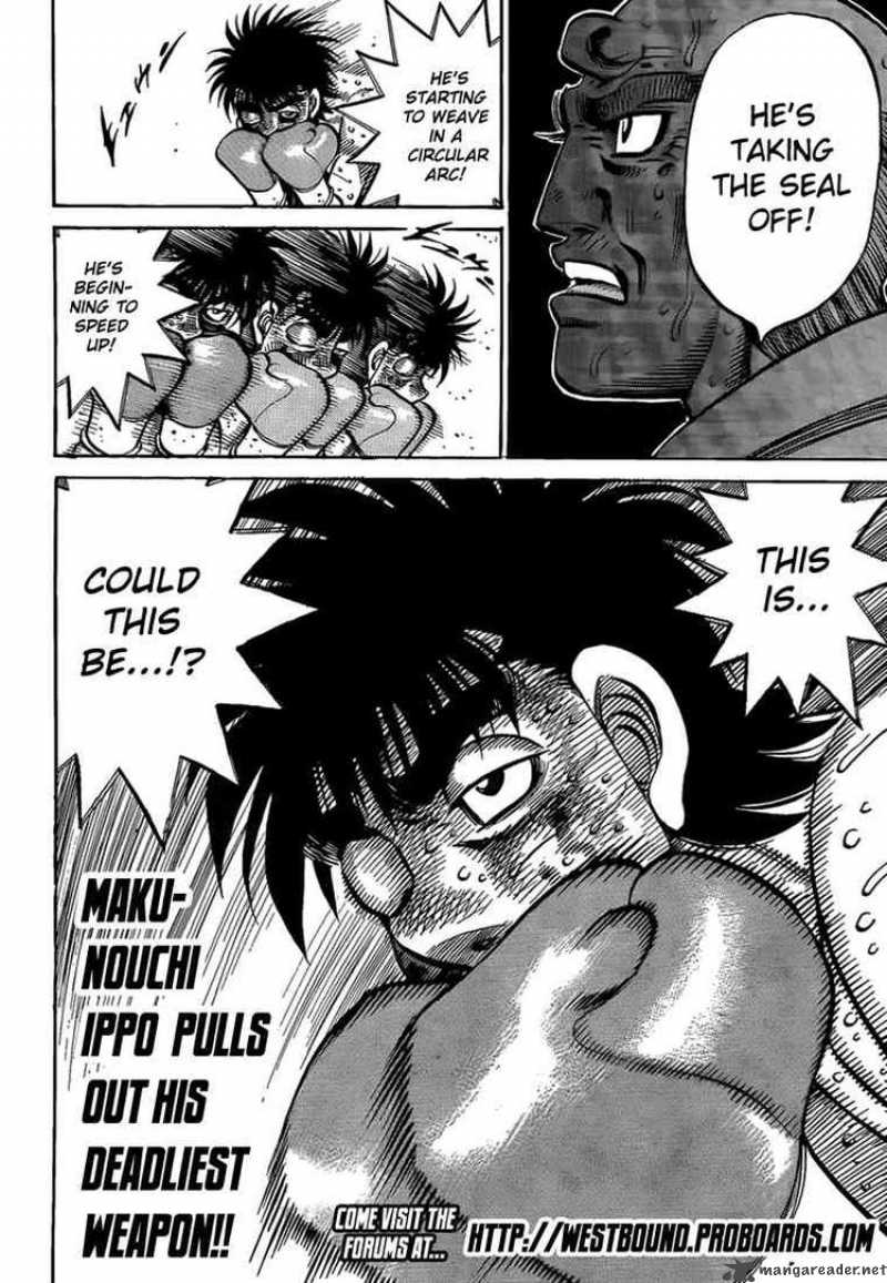 Hajime no Ippo - Chapter 892 Page 18