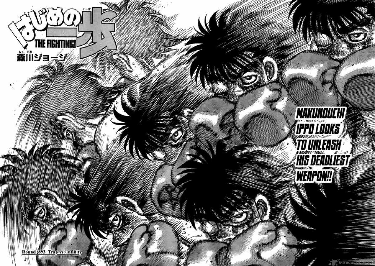 Hajime no Ippo - Chapter 893 Page 2