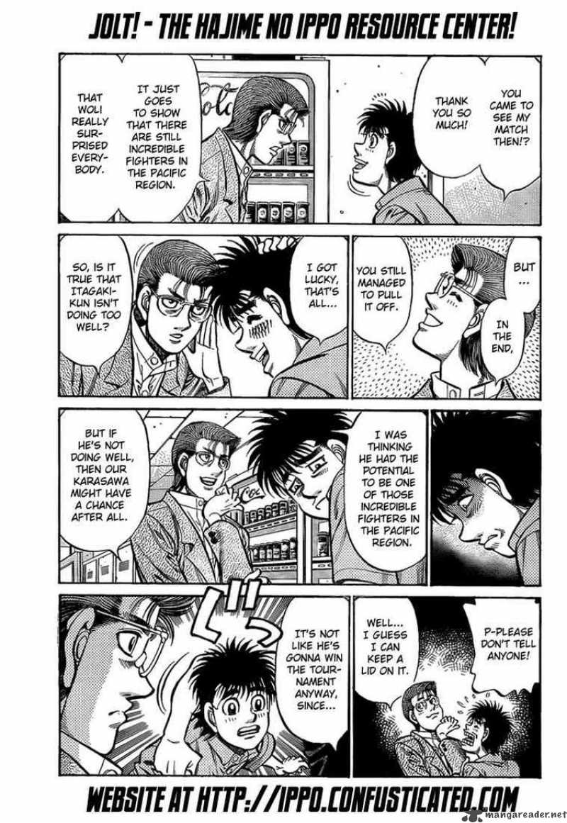 Hajime no Ippo - Chapter 900 Page 12