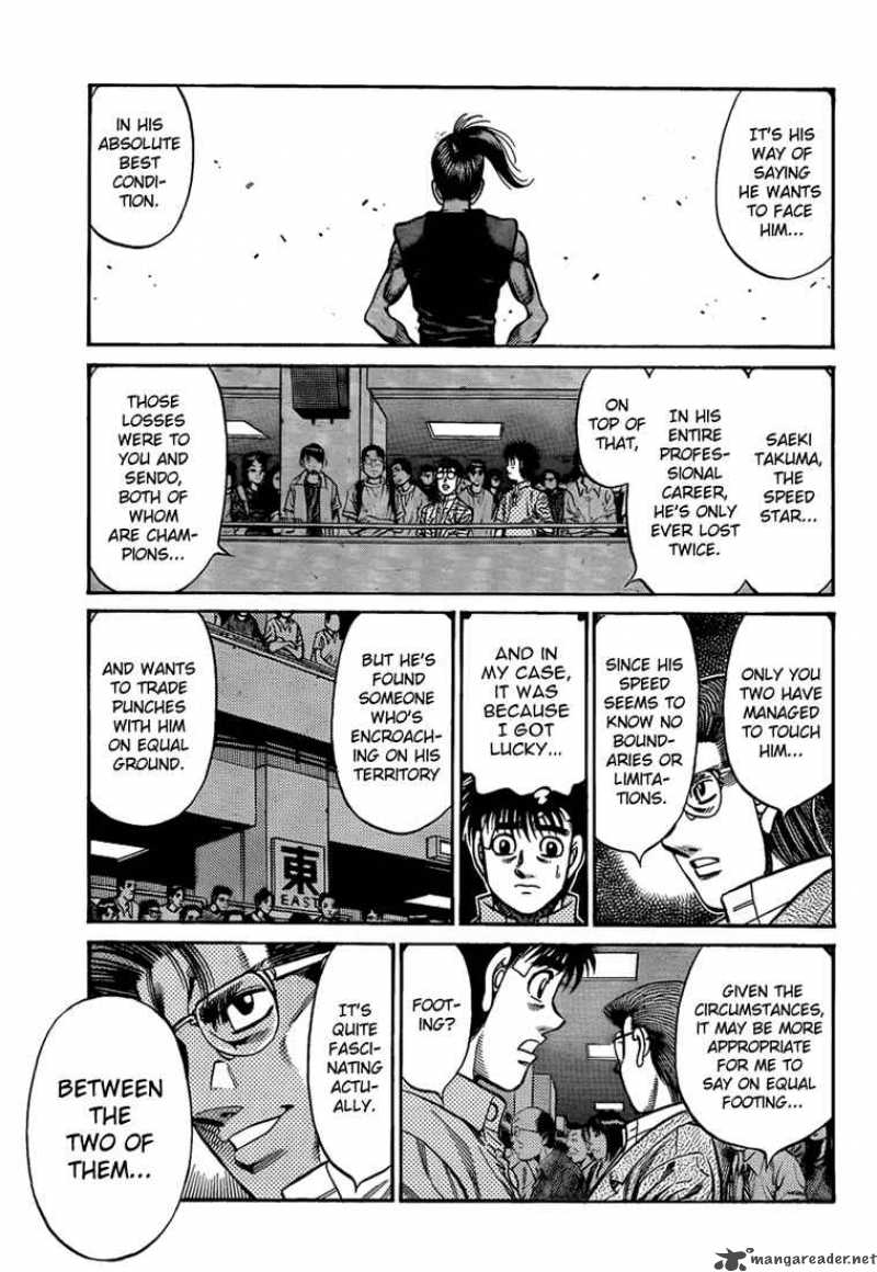 Hajime no Ippo - Chapter 911 Page 5