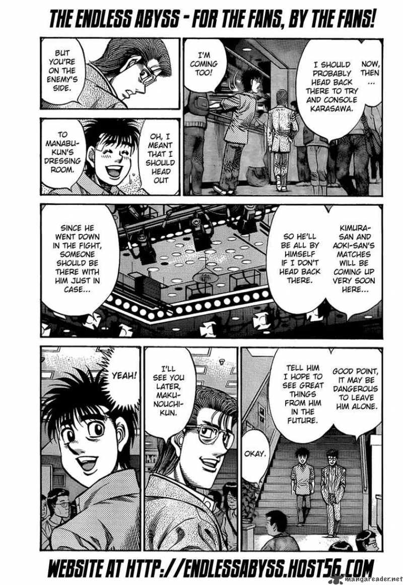 Hajime no Ippo - Chapter 911 Page 7