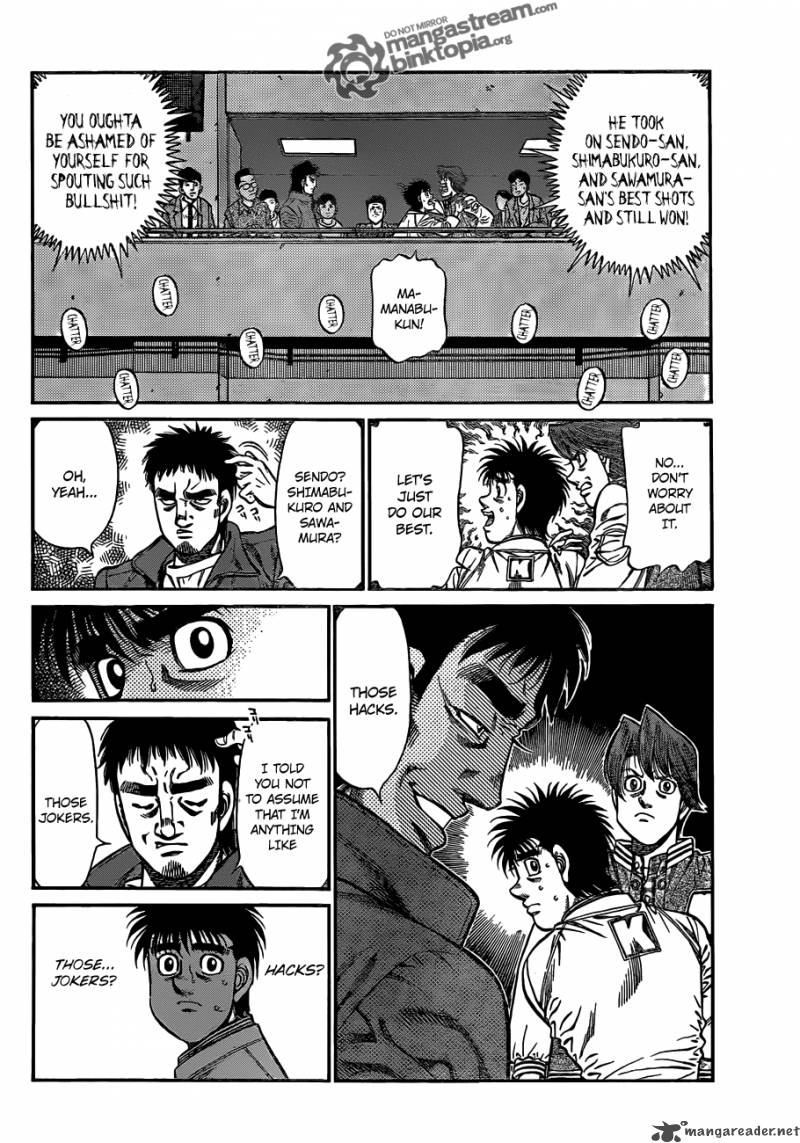 Hajime no Ippo - Chapter 919 Page 6