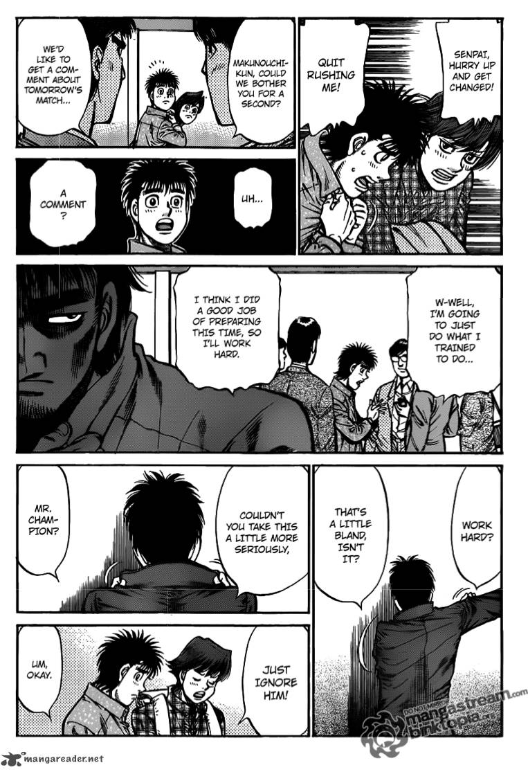 Hajime no Ippo - Chapter 927 Page 17