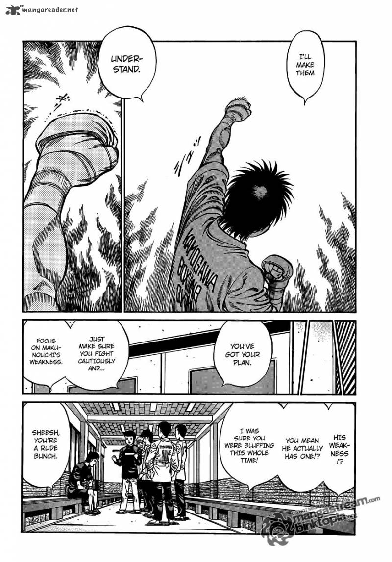 Hajime no Ippo - Chapter 930 Page 6