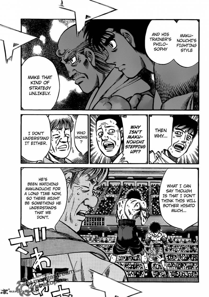 Hajime no Ippo - Chapter 934 Page 8