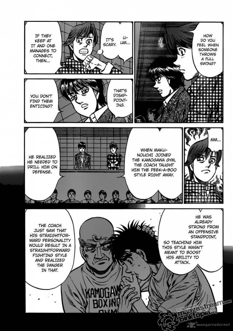 Hajime no Ippo - Chapter 935 Page 5