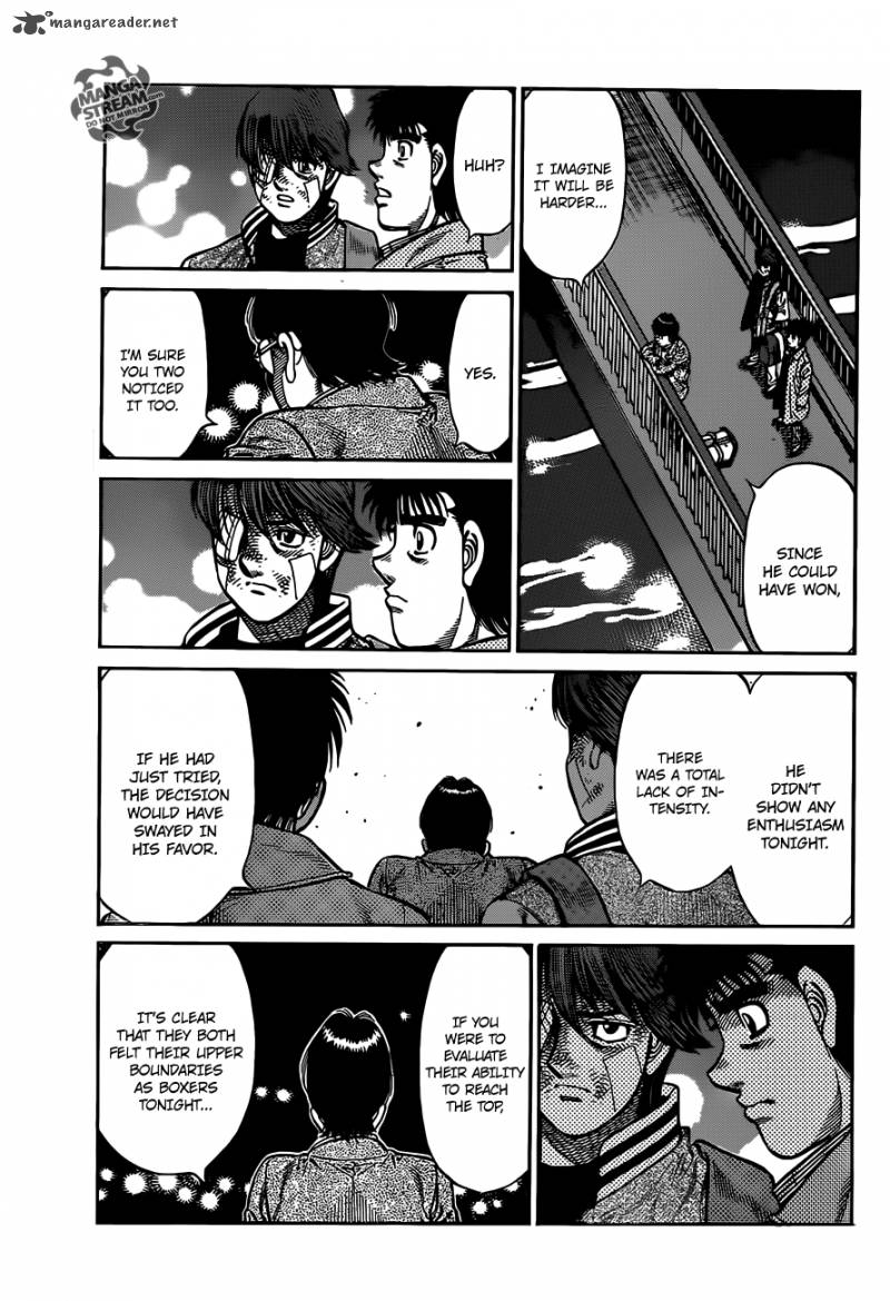 Hajime no Ippo - Chapter 977 Page 7