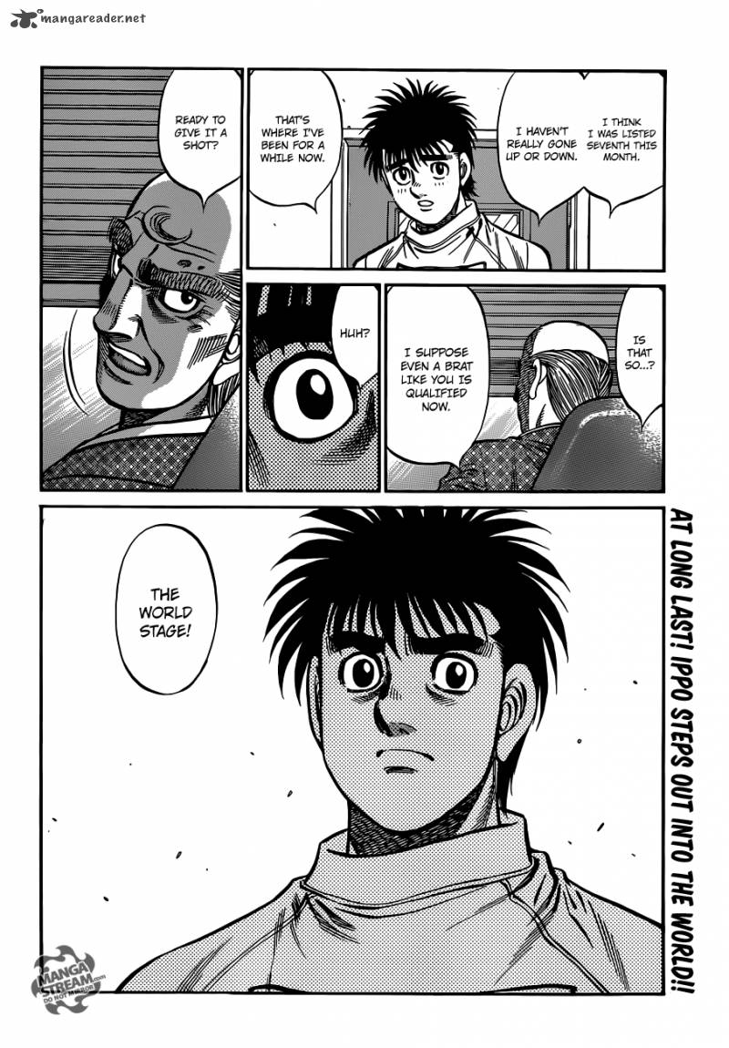 Hajime no Ippo - Chapter 980 Page 16