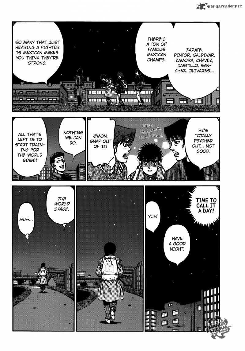 Hajime no Ippo - Chapter 981 Page 15