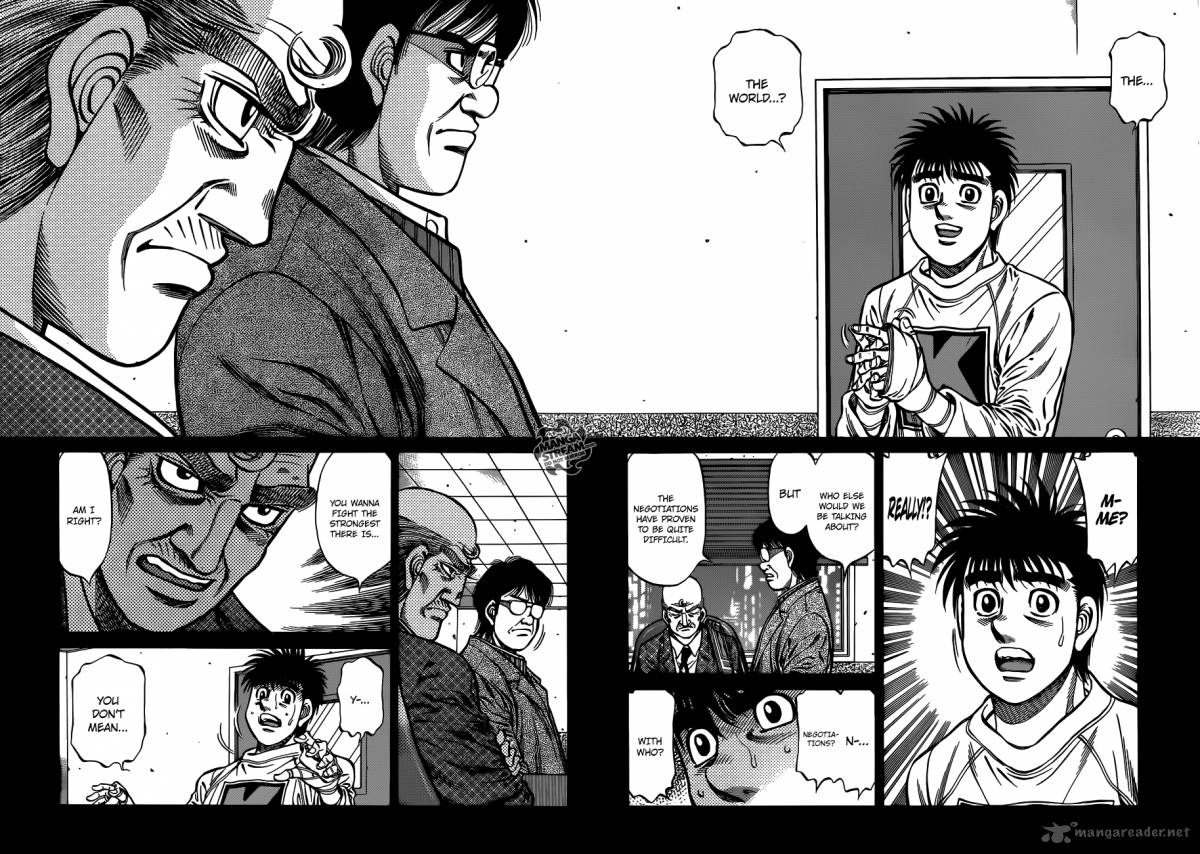 Hajime no Ippo - Chapter 981 Page 2