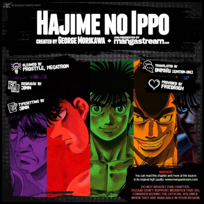 Hajime no Ippo - Chapter 990 Page 19